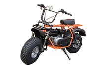 Мотоцикл СКАУТ САФАРИ 3LE- 9  BIGFOOT (ФАРА, ЭЛ.СТ. перед. и задн. подв., 9 лс KP230PRO, РЕДУКТОР)