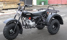 Трицикл ТРИТОН 3 (колеса 8"), СТРИЖ 3Р-140, есть реверс