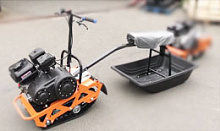 Мотобуксировщик компактный БЕЛКА 2 - CVTL (+Фара) 10 л.с.KP270, ВАРИАТОР TAV2-40