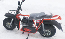 Мотоцикл СПРИНТ 10R-LE-8" на редукторе, колеса 8” (20х7-8’’), LIFAN KP270ER, 10лс, фара, эл.старт