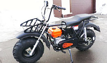 Мотоцикл СПРИНТ на редукторе, колеса 10” (23х7-10’’), двигатель LIFAN KP 270, 10лс, фара, эл.старт